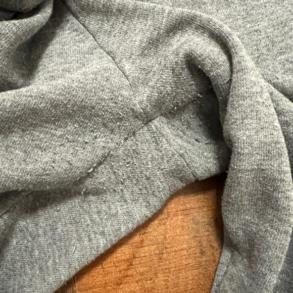 Gray Aviator Nation sweatpants with black bolt - Picture 5 of 5